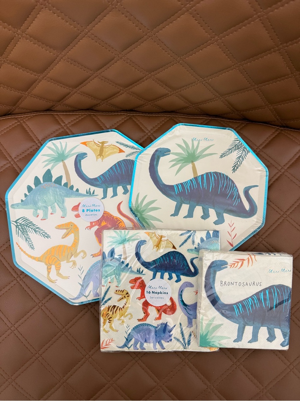 Meri Meri Dinosaur Party Supplies Bundle